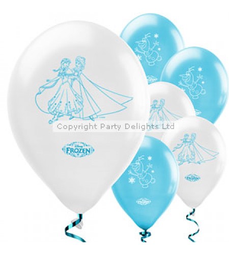 BALÃO  FROZEN TURQUESA LATEX 11"